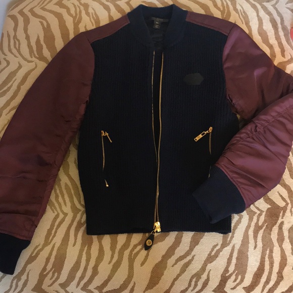 Louis Vuitton Knit Bomber Jacket